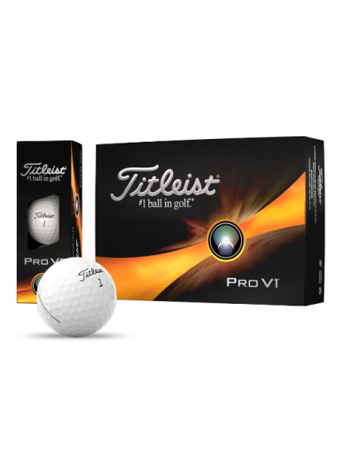 Titleist Pro V1 Balti golfo kamuoliukai