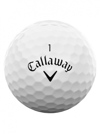 Callaway Supersoft Balti Golfo Kamuoliukai  3