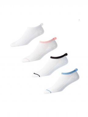 FootJoy ProDry Lightweight Pom Pom women golf socks