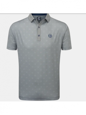 Footjoy The Open Tonal Logo Foulard Polo