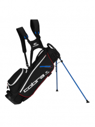 Cobra Ultralight Sunday Bag - Black/Electric Blue