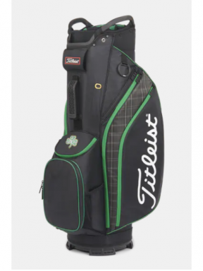 New Golf Titleist Shamrock Cart 14 stand bag Limited edition St. Patrick day