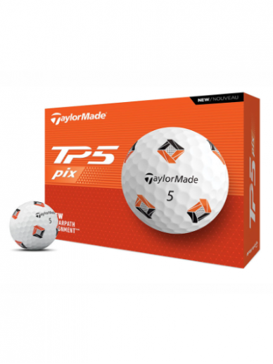 TaylorMade TP5 Pix golfo kamuoliukai