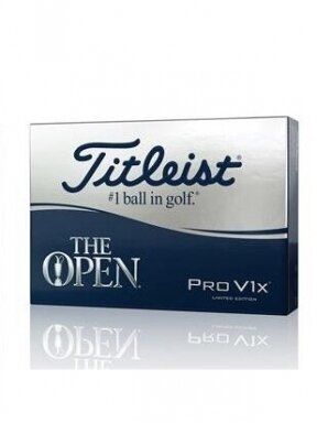 Titleist Pro V1X golf balls limited edition The Open