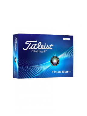 Titleist Tour Soft Balti golfo kamuoliukai