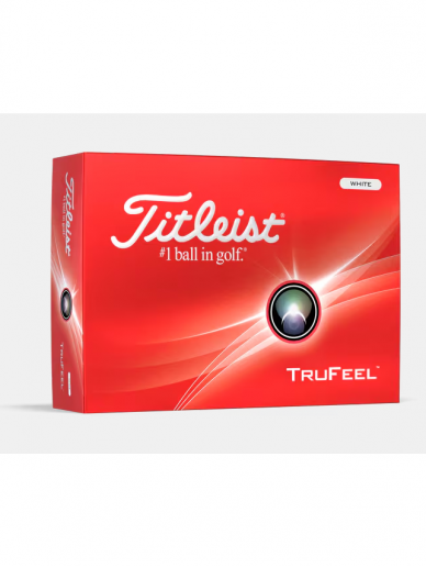 Titleist TruFeel Balti golfo kamuoliukai