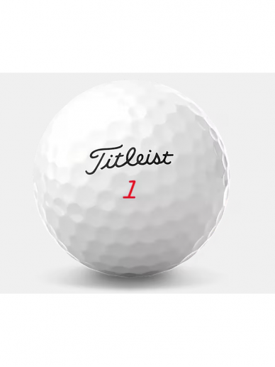 Titleist TruFeel Balti golfo kamuoliukai 3