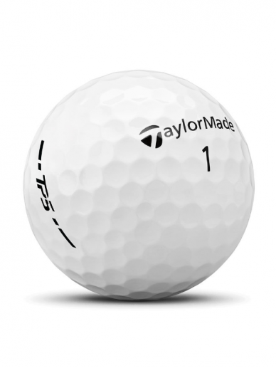 TaylorMade TP5 Balti golfo kamuoliukai 2