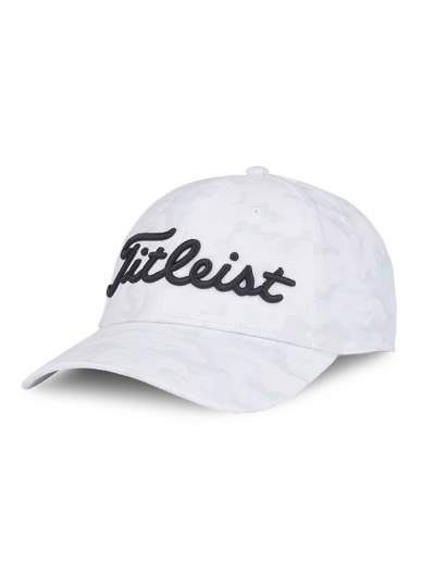 Titleist Players Performance White Camo vyriška kepurė (limited edition)