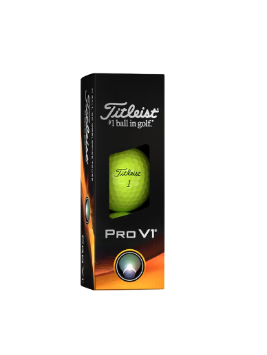 Titleist Pro V1 Geltoni golfo kamuoliukai 2