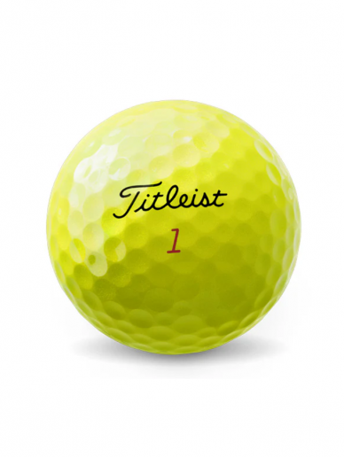 Titleist Pro V1X Geltoni golfo kamuoliukai 4