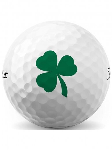 Titleist ProV1 Shamrock Golf Balls 2