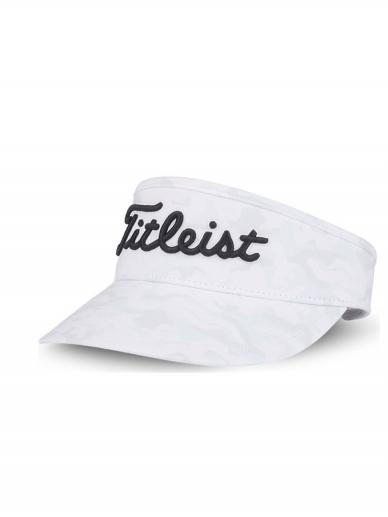 Titleist Players Performance White Camo vyriškas saulės skydelis (limited edition)