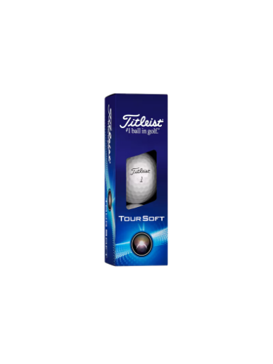 Titleist Tour Soft Balti golfo kamuoliukai 2