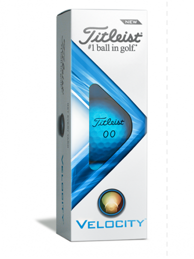 Titleist Velocity Mėlyni golfo kamuoliukai 2